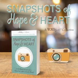 Snapshots of Hope & Heart, a 12-week WordGirl devotional by Kathy Carlton Willis, Lori Lipsky, Joanie Shawhan, and others.